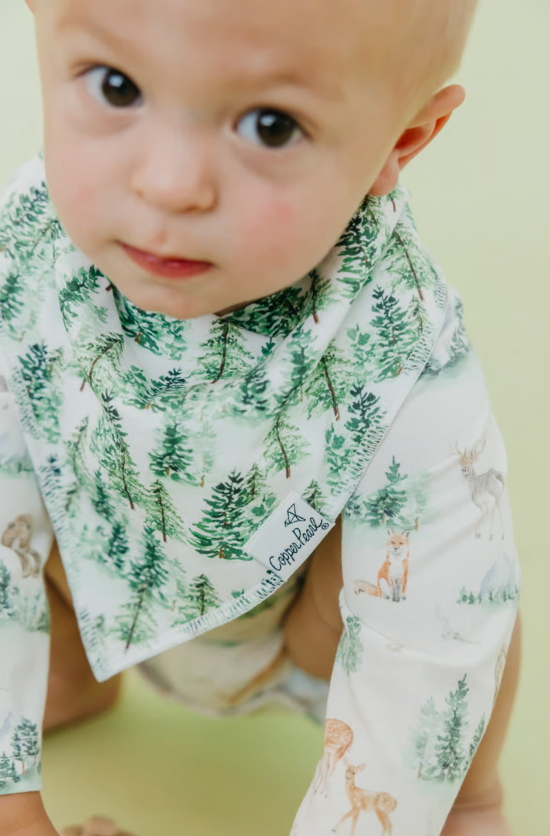Copper Pearl Grayson Bandana Bib Set (4-Pack)