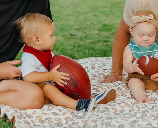 Copper Pearl Blitz Bandana Bib Set