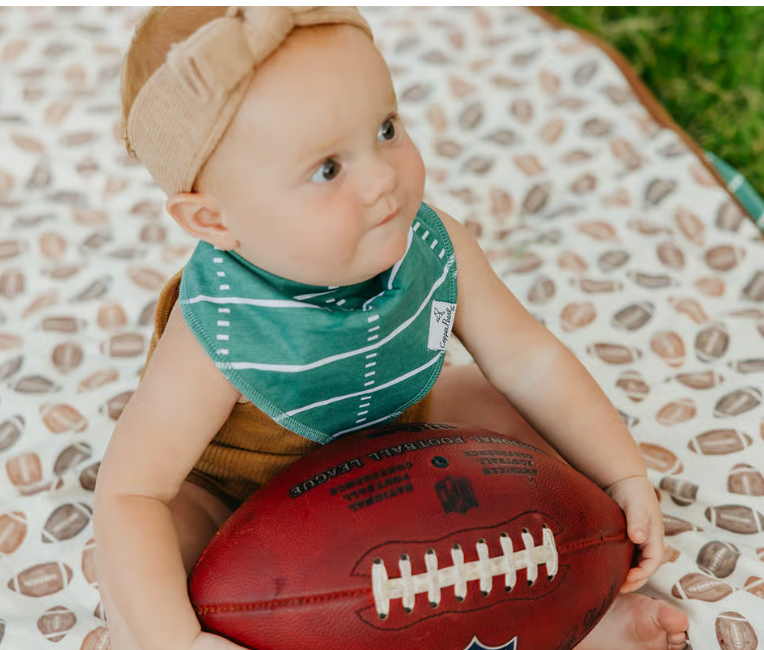 Copper Pearl Blitz Bandana Bib Set