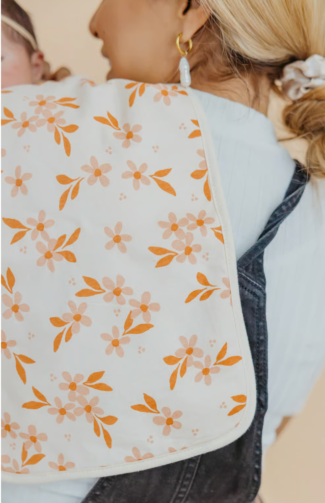Copper Pearl Rue Premium Burp Cloths