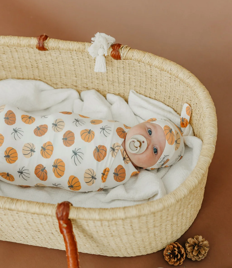 Copper Pearl Karver Swaddle Blanket