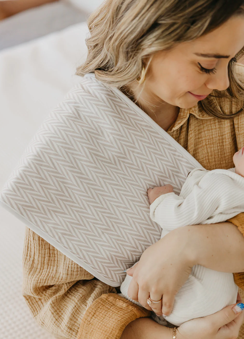 Copper Pearl Karver Premium Burp Cloths