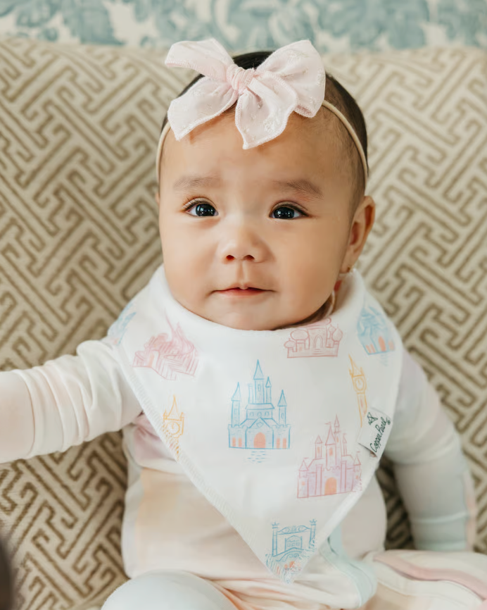 Copper Pearl Disney Princess Bandana Bib Set (4-Pack)