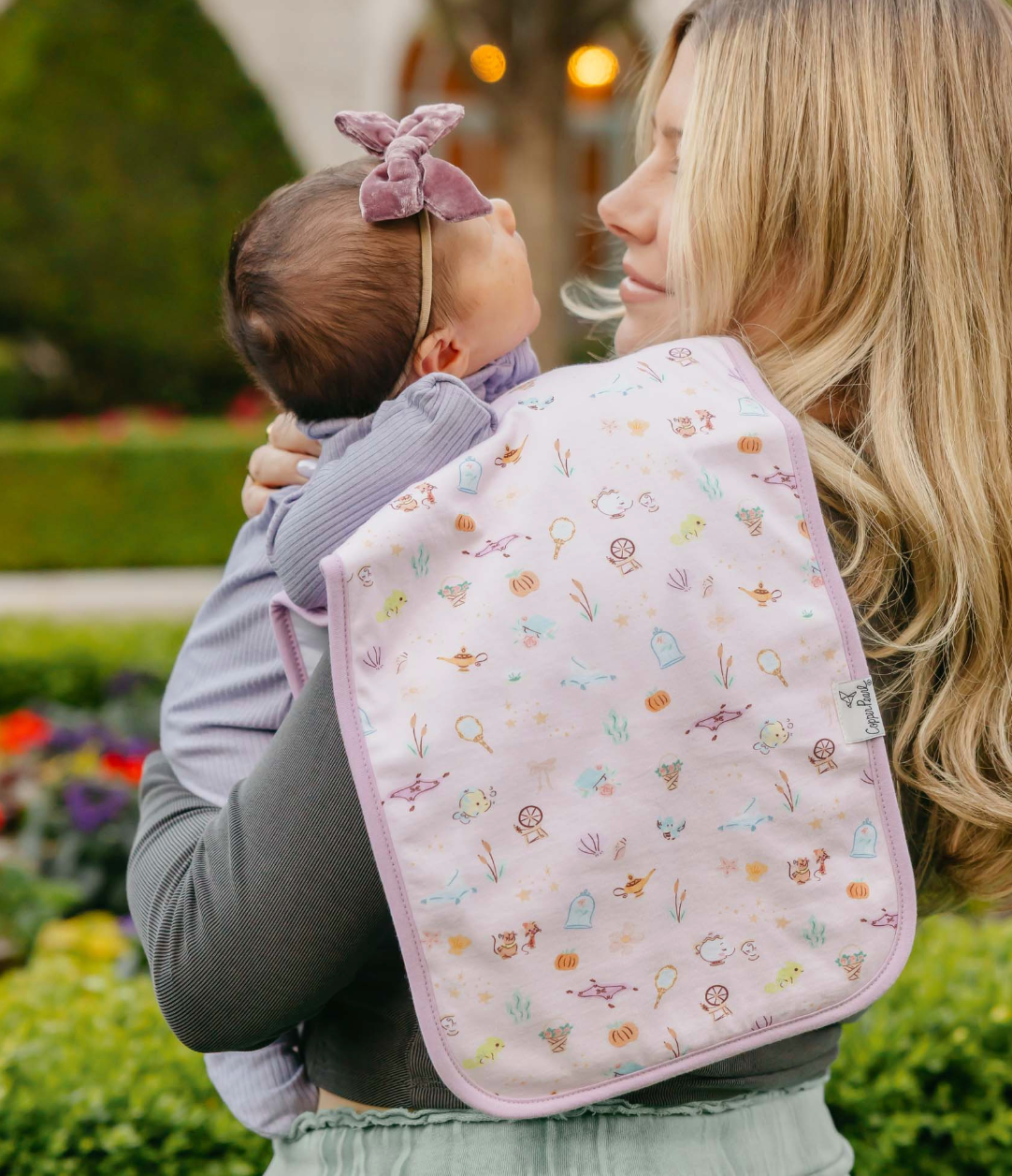 Copper Pearl Disney Princess Burp Cloth Set (3-Pack)