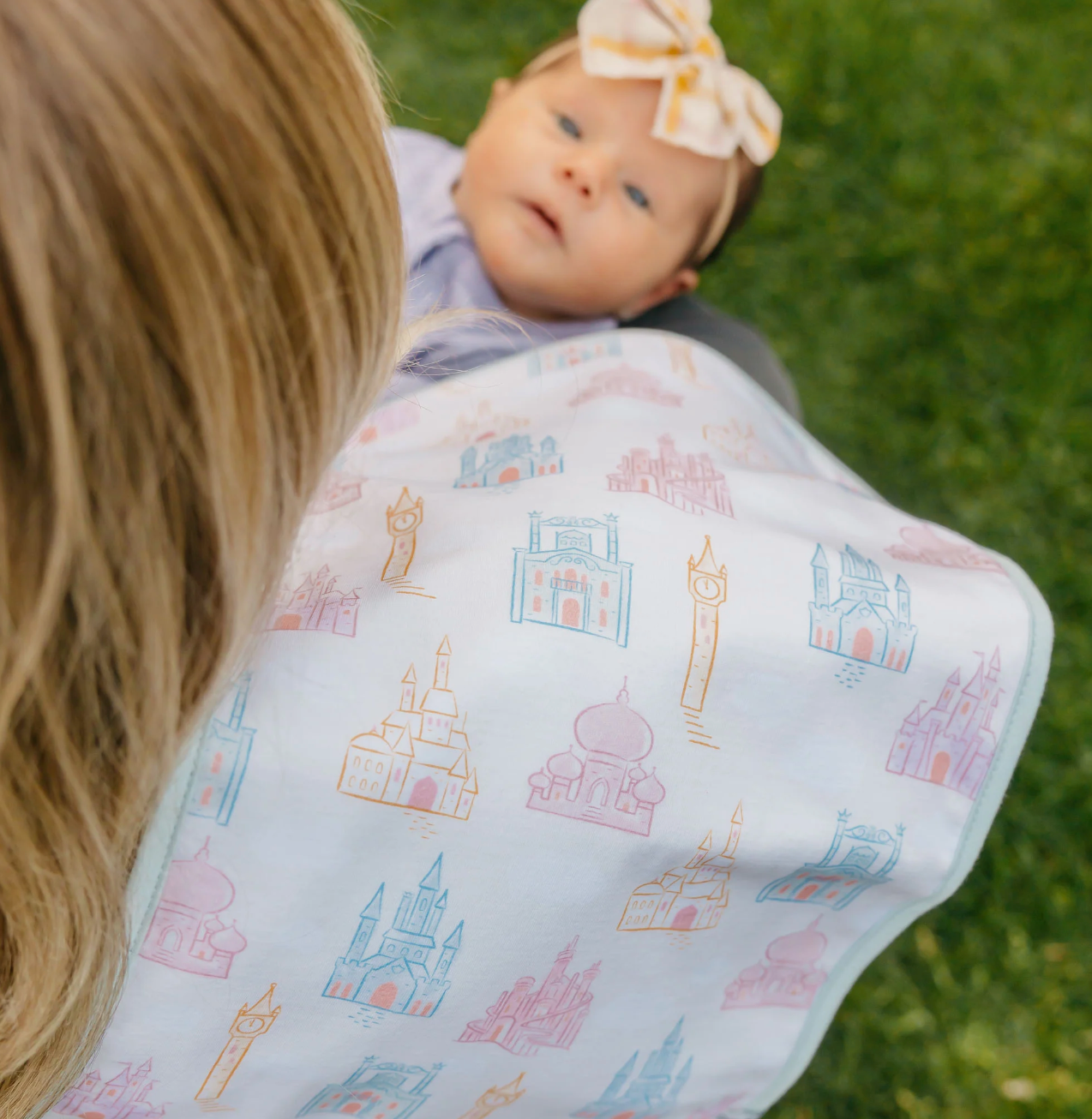 Copper Pearl Disney Princess Burp Cloth Set (3-Pack)
