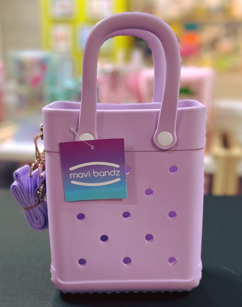 Purple Charm Tote Bag