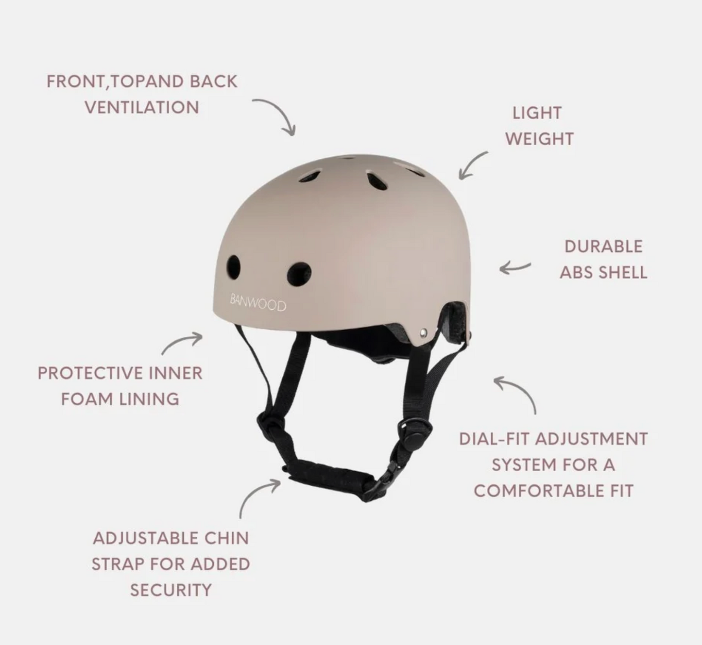 Banwood Helmet Beige
