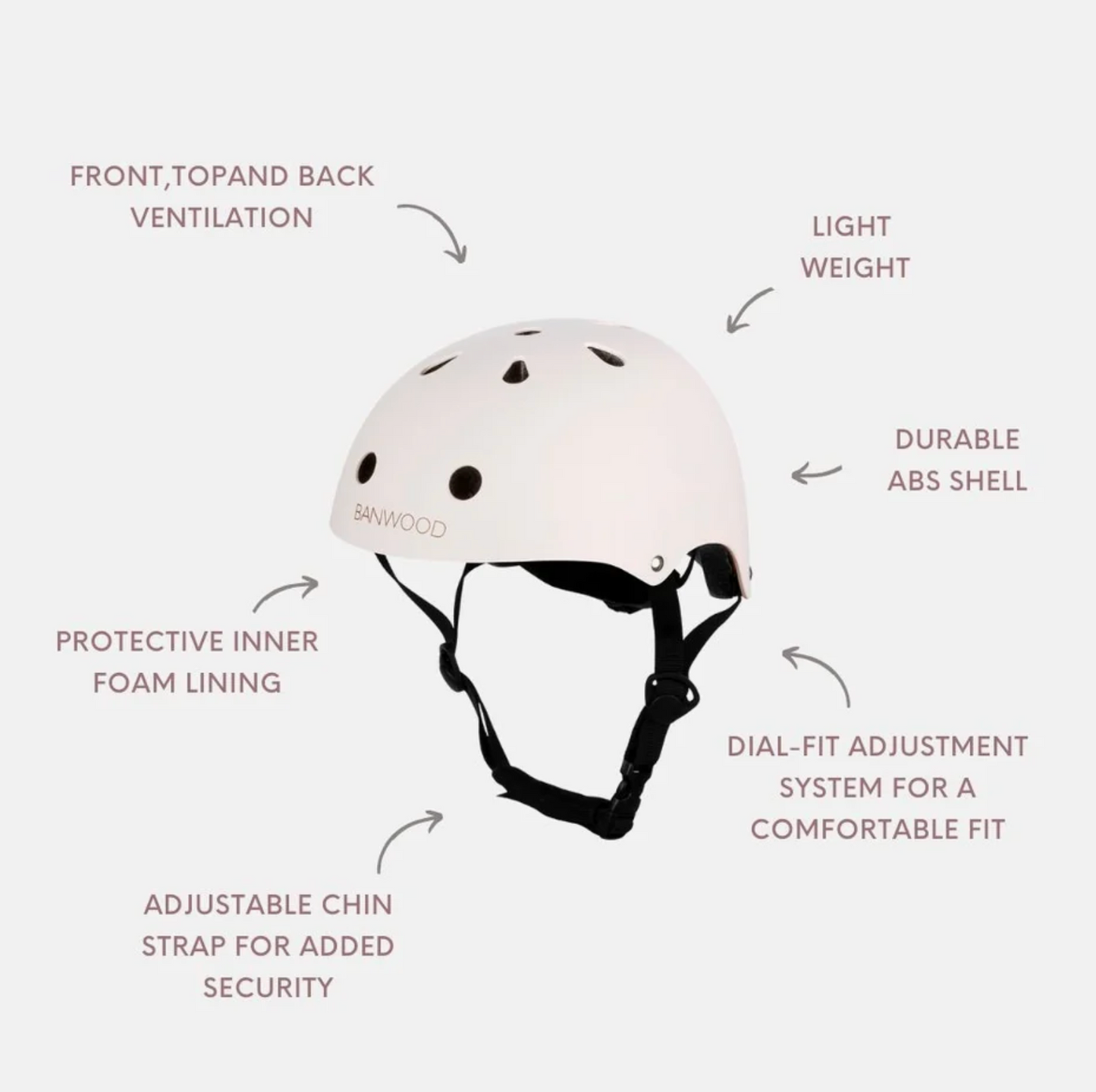 Banwood Helmet Pink