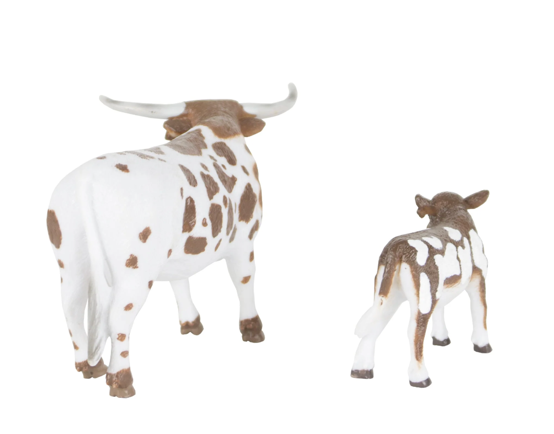 Longhorn Cow & Calf