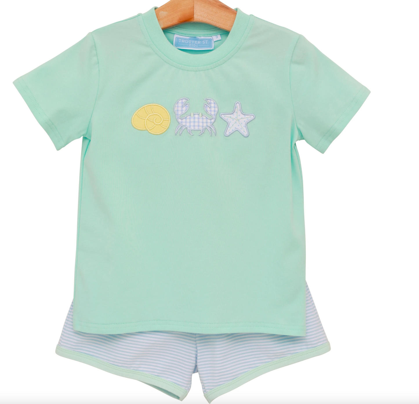 Trotter Street Kids Under the Sea Short Set - Boys