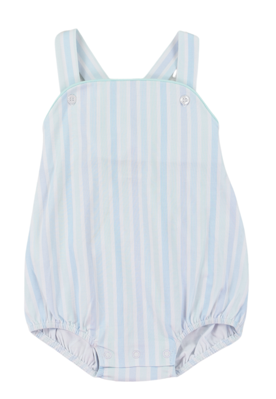 Cypress Row Seaside Stripe Silas Sunsuit
