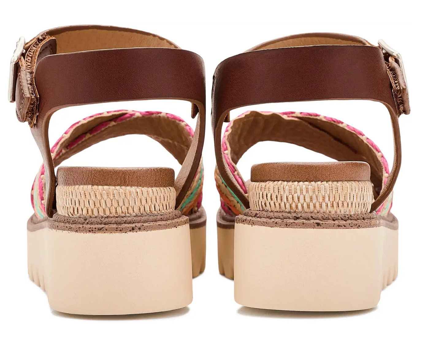 Mia Zhella Cognac Multi Shoe