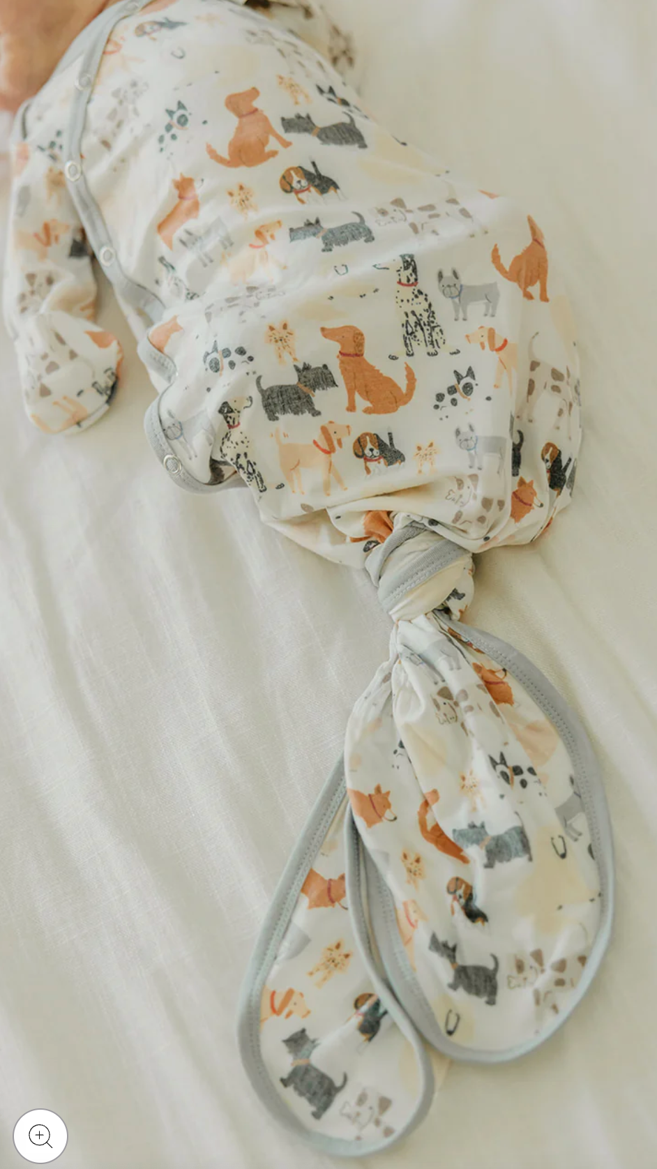 Copper Pearl Knotted Gown- Rufus