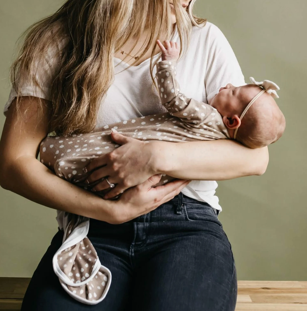 Copper Pearl Fawn Knotted Gown