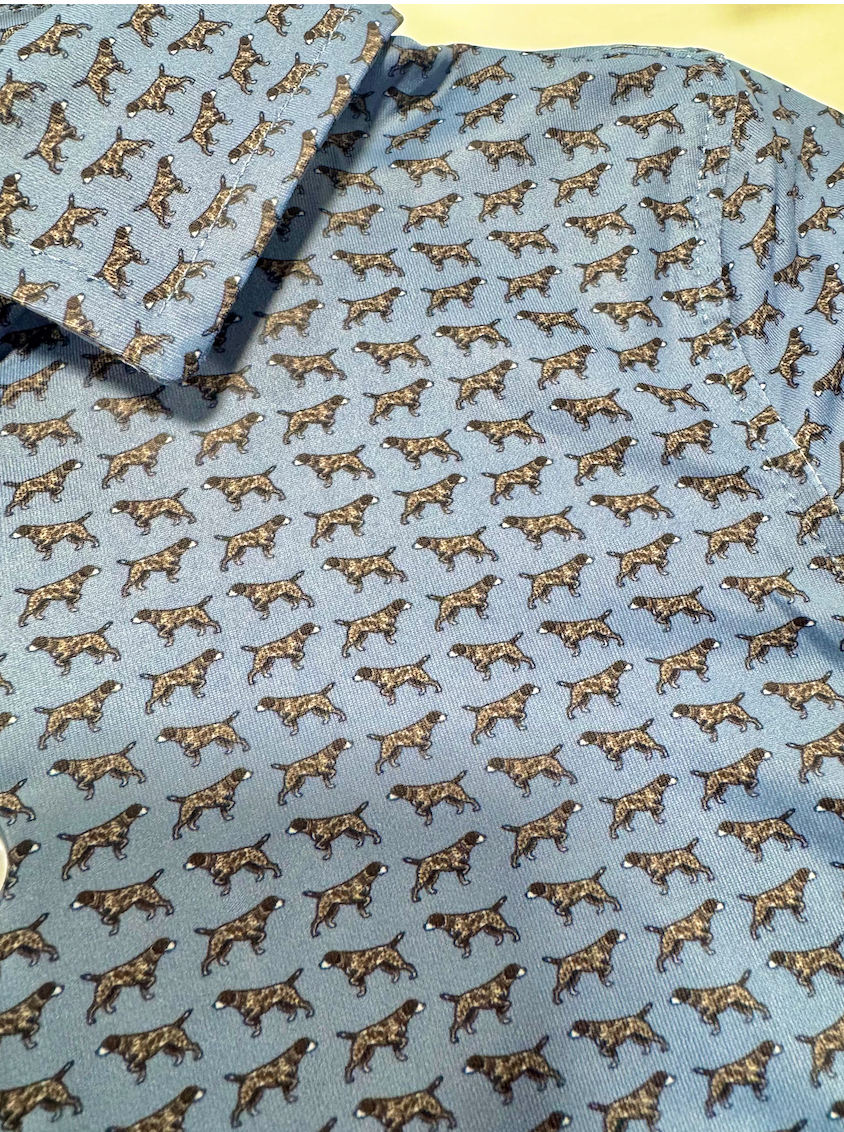 Meripex The Pointer (GSP) Print Polo
