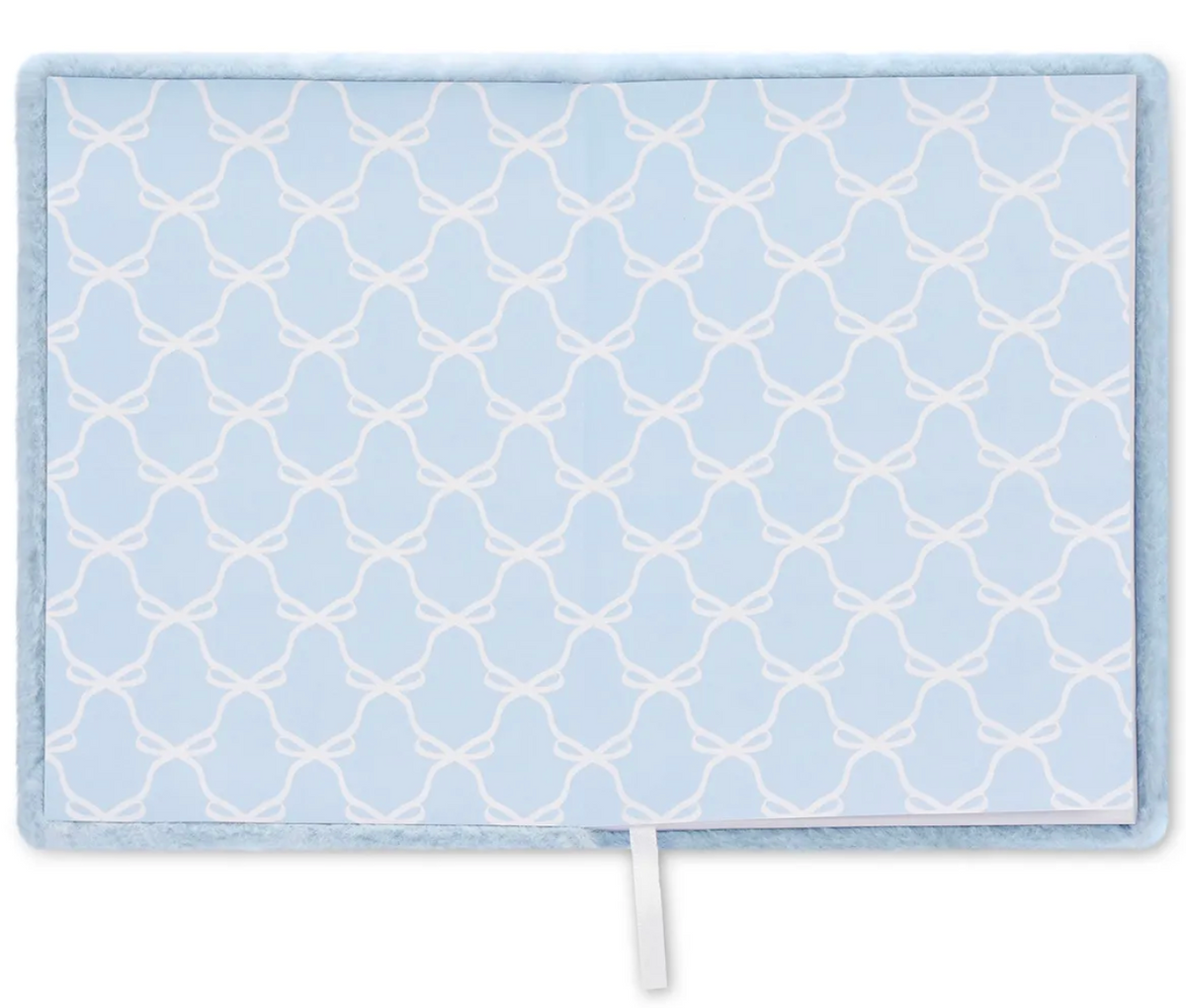 Iscream Blue Pearl Bow Journal