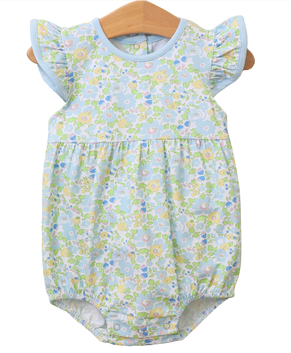 TSK Blooming Floral Ruffle Bubble
