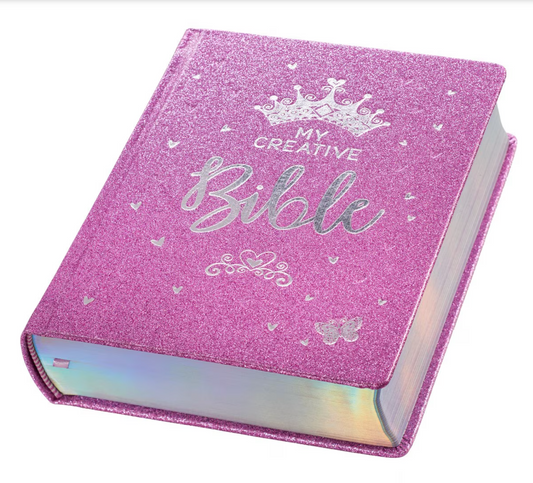 Purple Glitter My Creative Bible for Girls