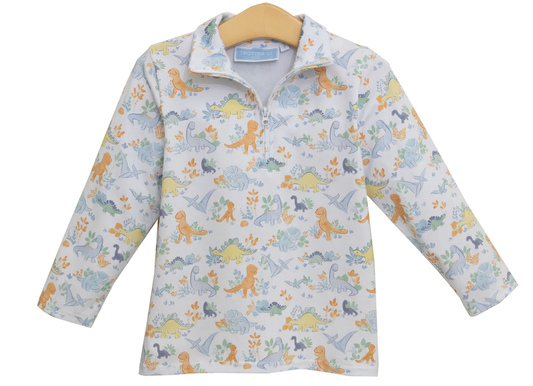 Trotter Street Kids Dino Adventure 1/4 Zip Pullover