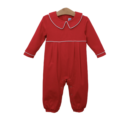 Trotter Street Kids Joseph Romper Red