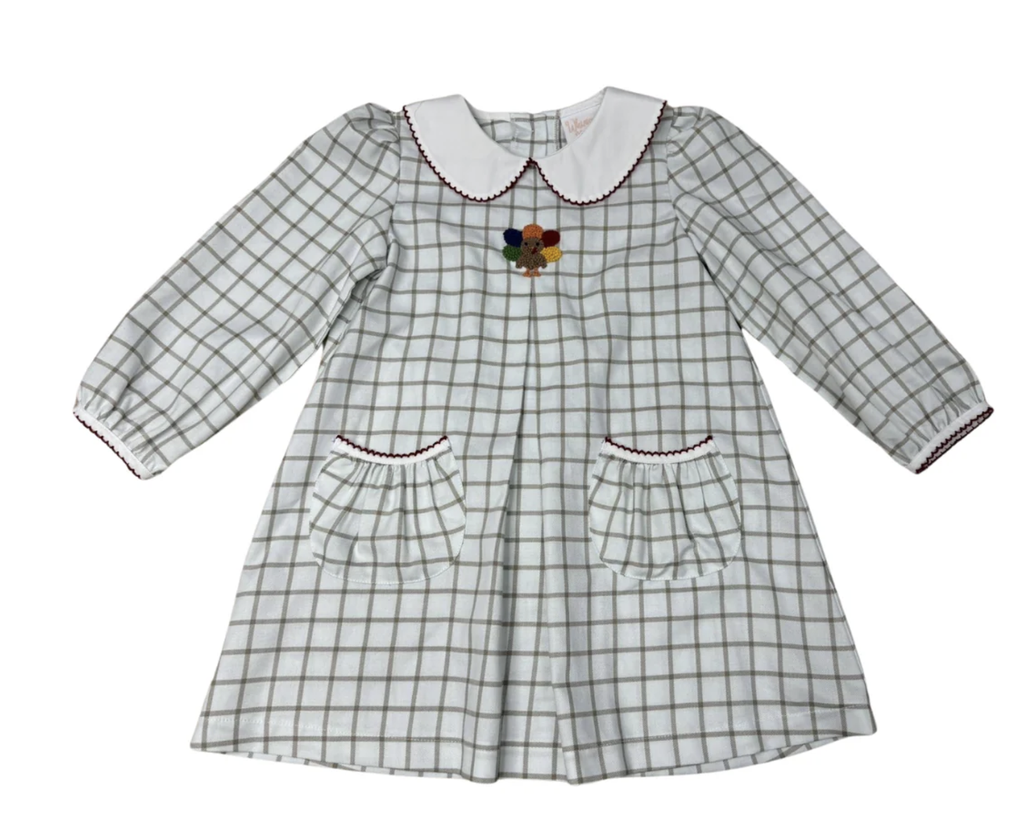 Whimsy Bay Kids Turkey Time Dress