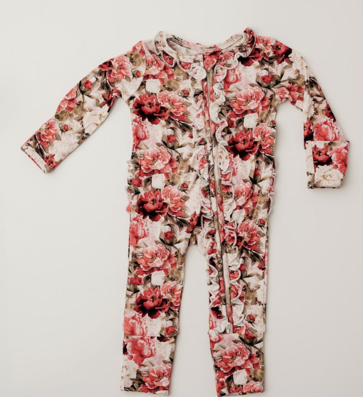 RR Crimson Bloom Footie