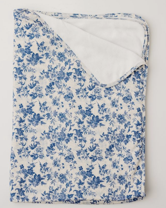 Rockin Royalty Blue Bell Bliss Swaddle Blanket