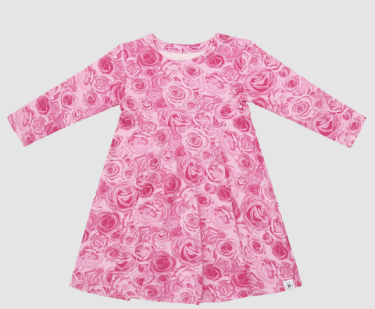 Sweet Bamboo Swirly This Must Be Love Dress