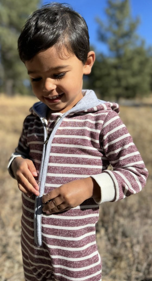 Me & Henry Stefano Hooded Romper