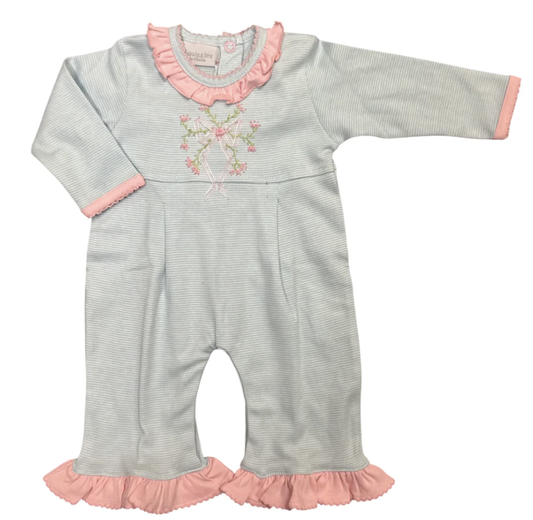 Squiggles Whispy Bow Romper