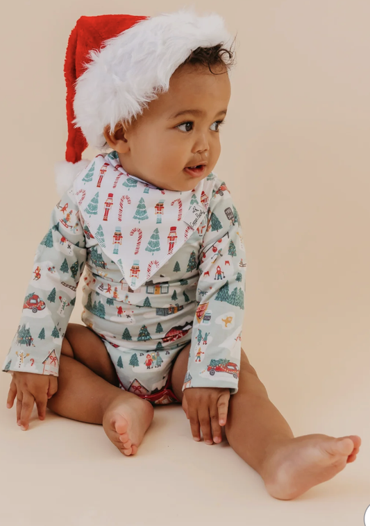 Copper Pearl Nicholas Baby Bandana Bibs
