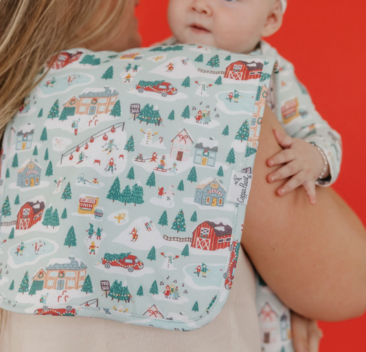 Copper Pearl Nicholas Premium Burp Cloths