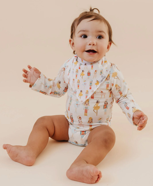 Copper Pearl Juliet Baby Bandana Bibs