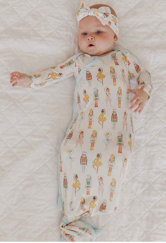 Copper Pearl Juliet Newborn Knotted Gown