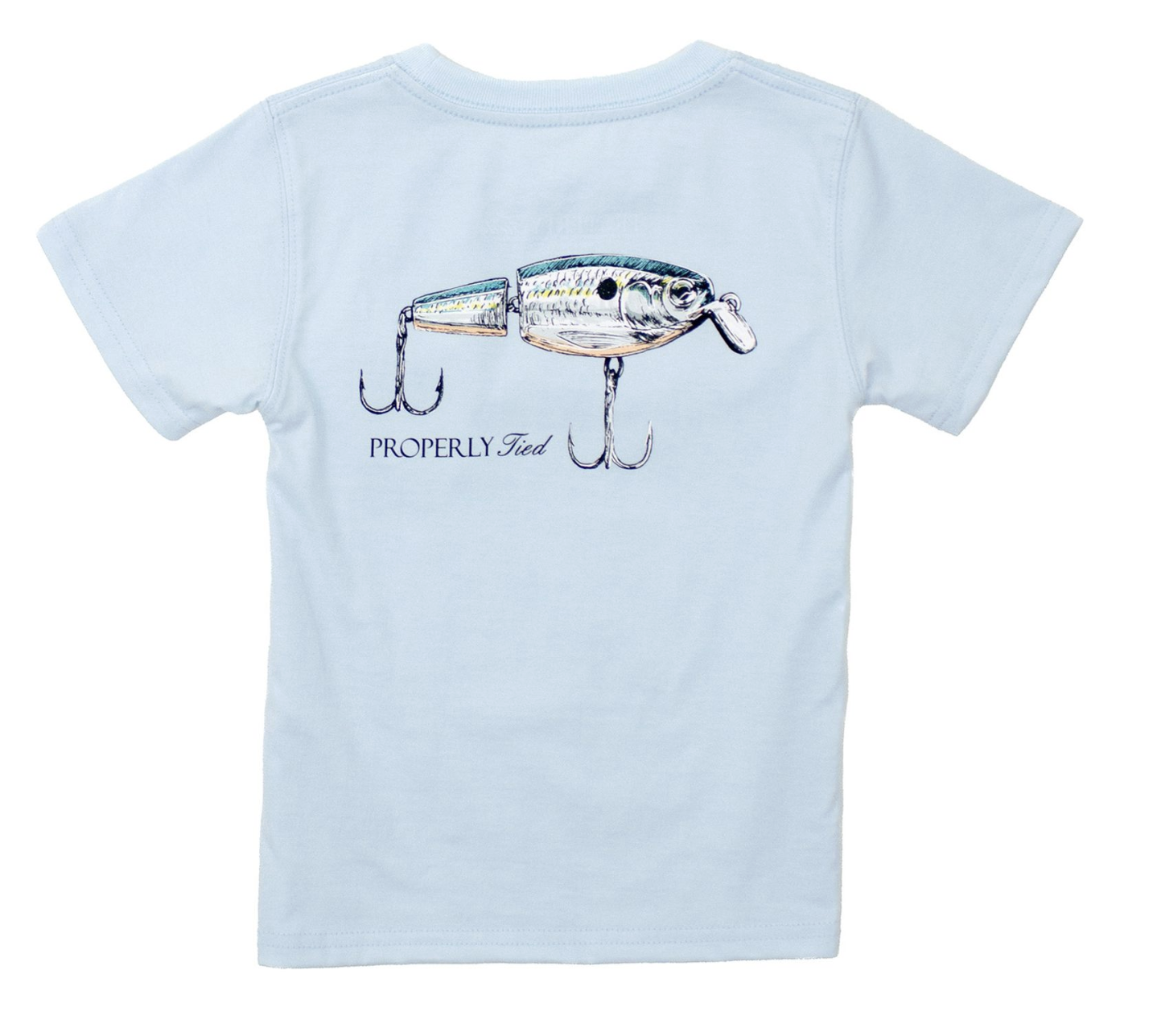 Properly Tied Swimbait SS T-Shirt - Periwinkle Blue