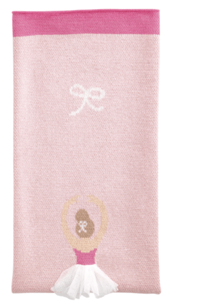 Mud Pie Knit Ballerina Blanket