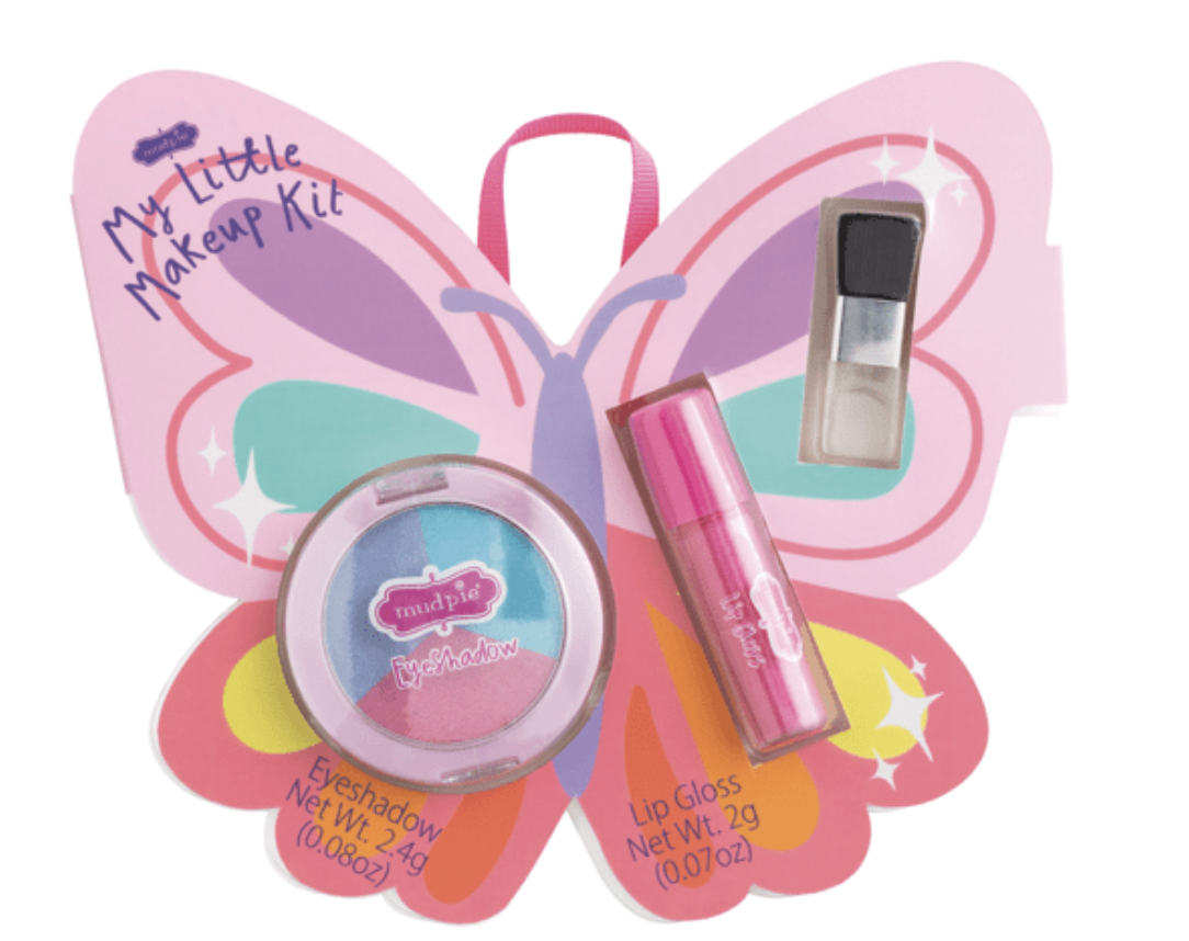 Mud Pie Butterfly Little Makeup Kit