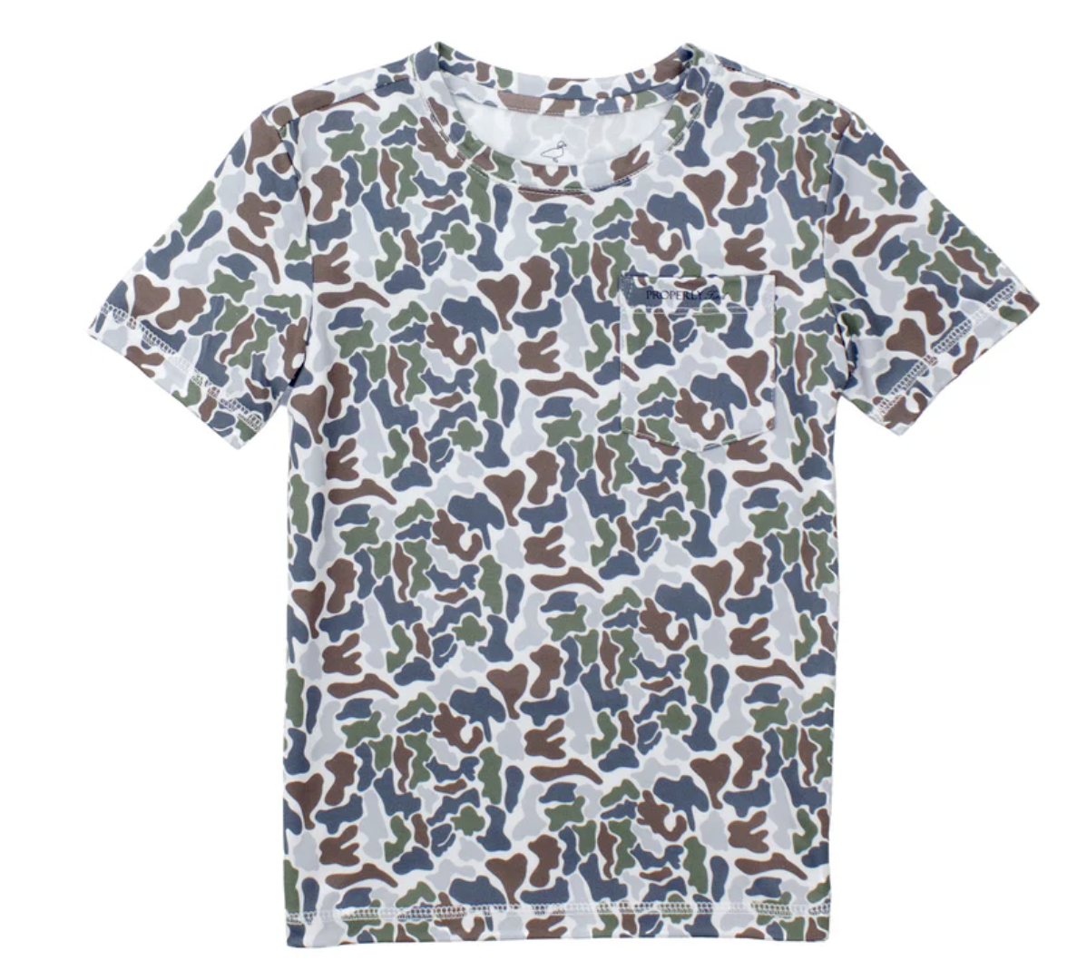 Properly Tied Ravine SS Terra Camo Tee