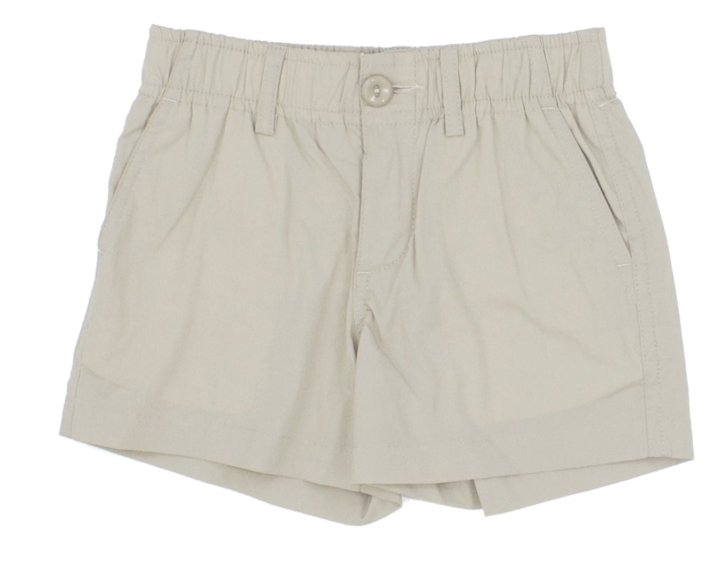 Properly Tied Boys Augusta Short - Khaki