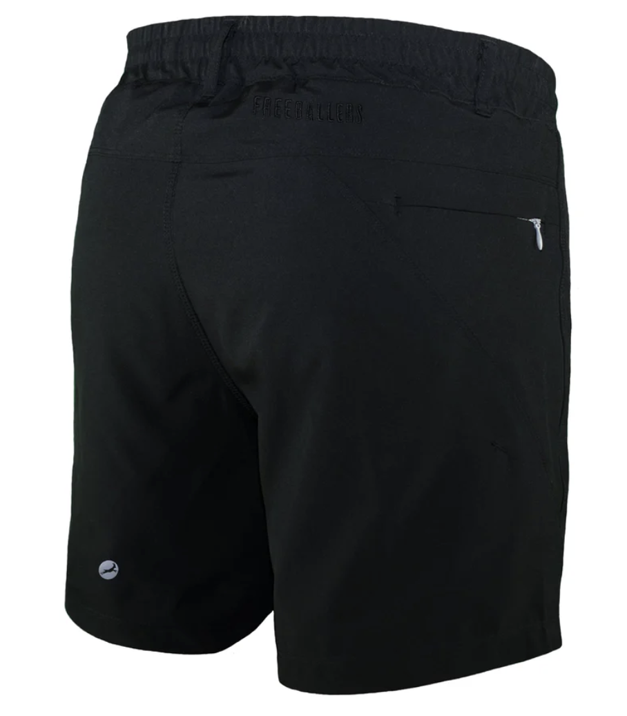 Meripex Jet Black Shorts