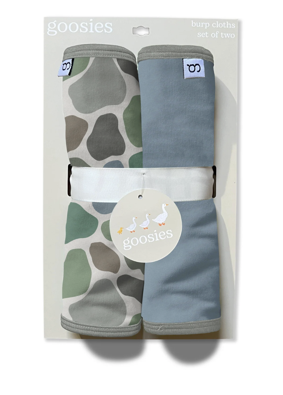 Goosies Burp Cloth Set - Camo