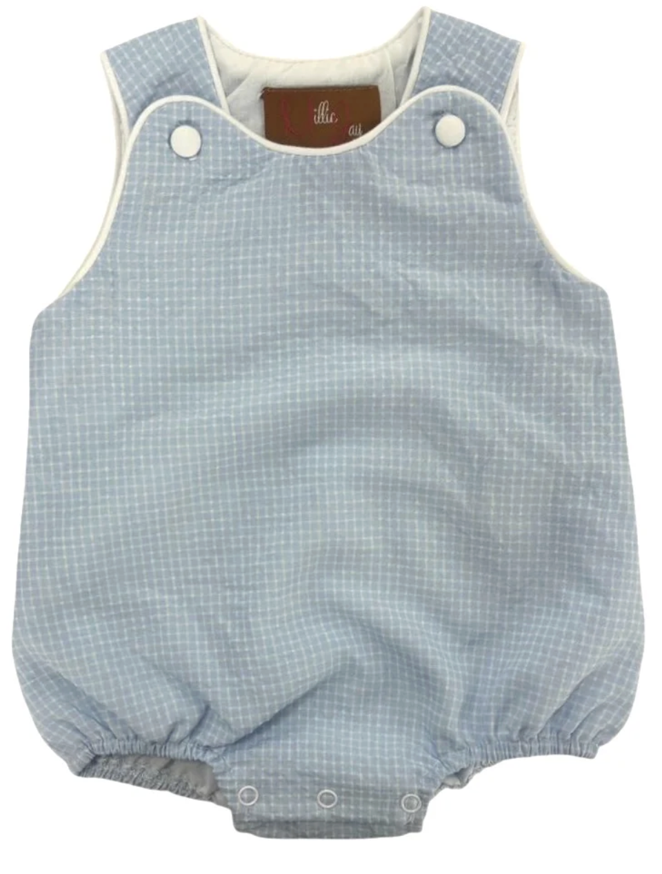 Millie Jay Brooks Bubble Blue Windowpane - Boys