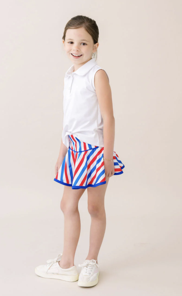 Set Fashions Quinn Skort - Bold, Brave, Blue