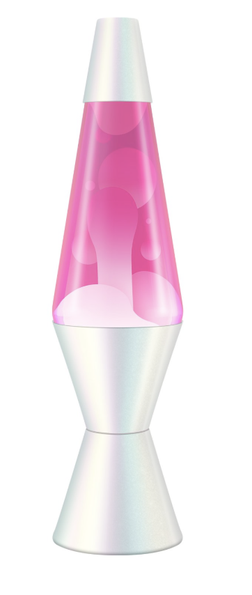 The Original Opalescent Pearl Lava Lamp