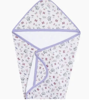 Copper Pearl Minnie Mouse's Bowquet Hooded Towel