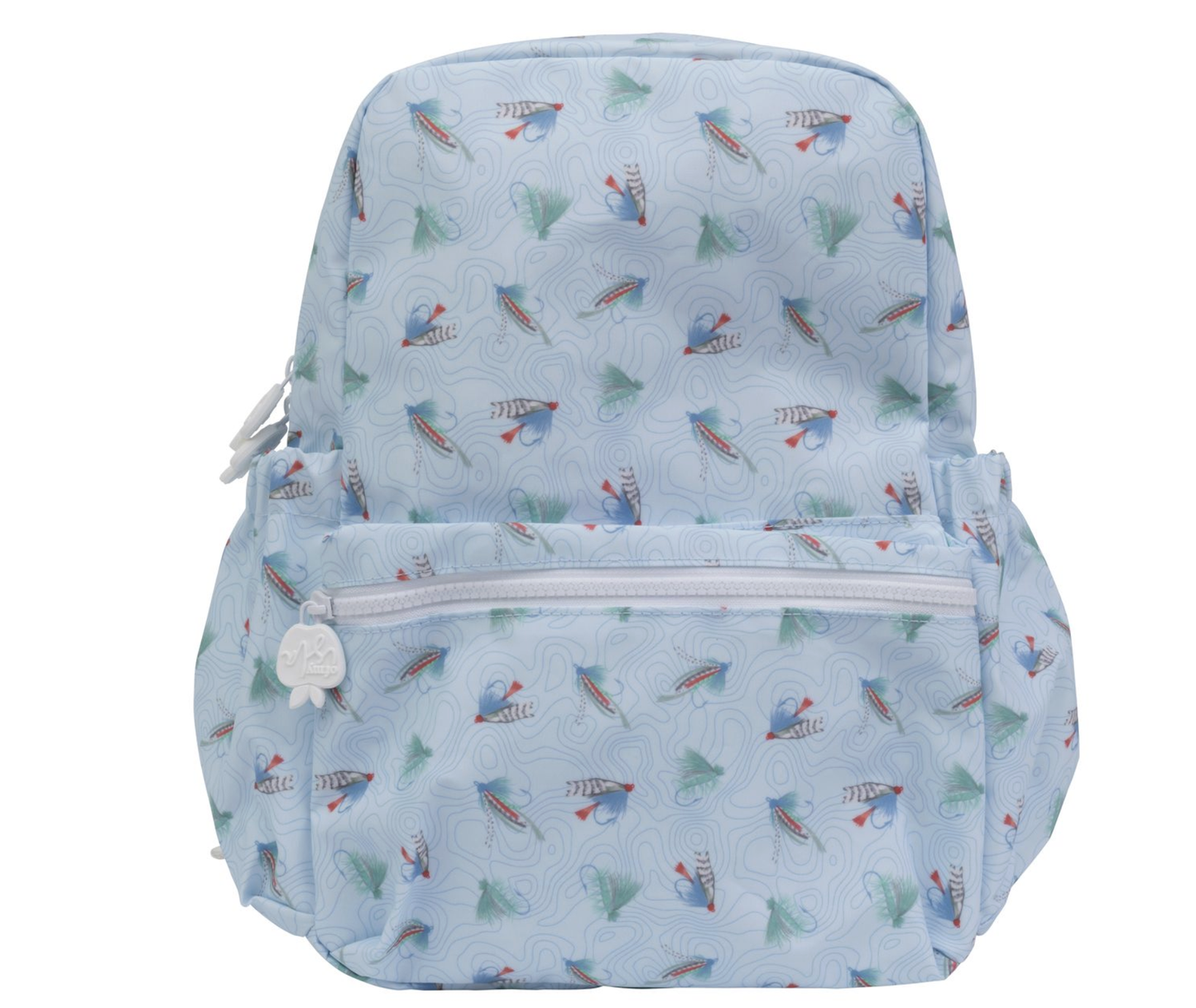 Apple of My Isla Large Backpack - Flies