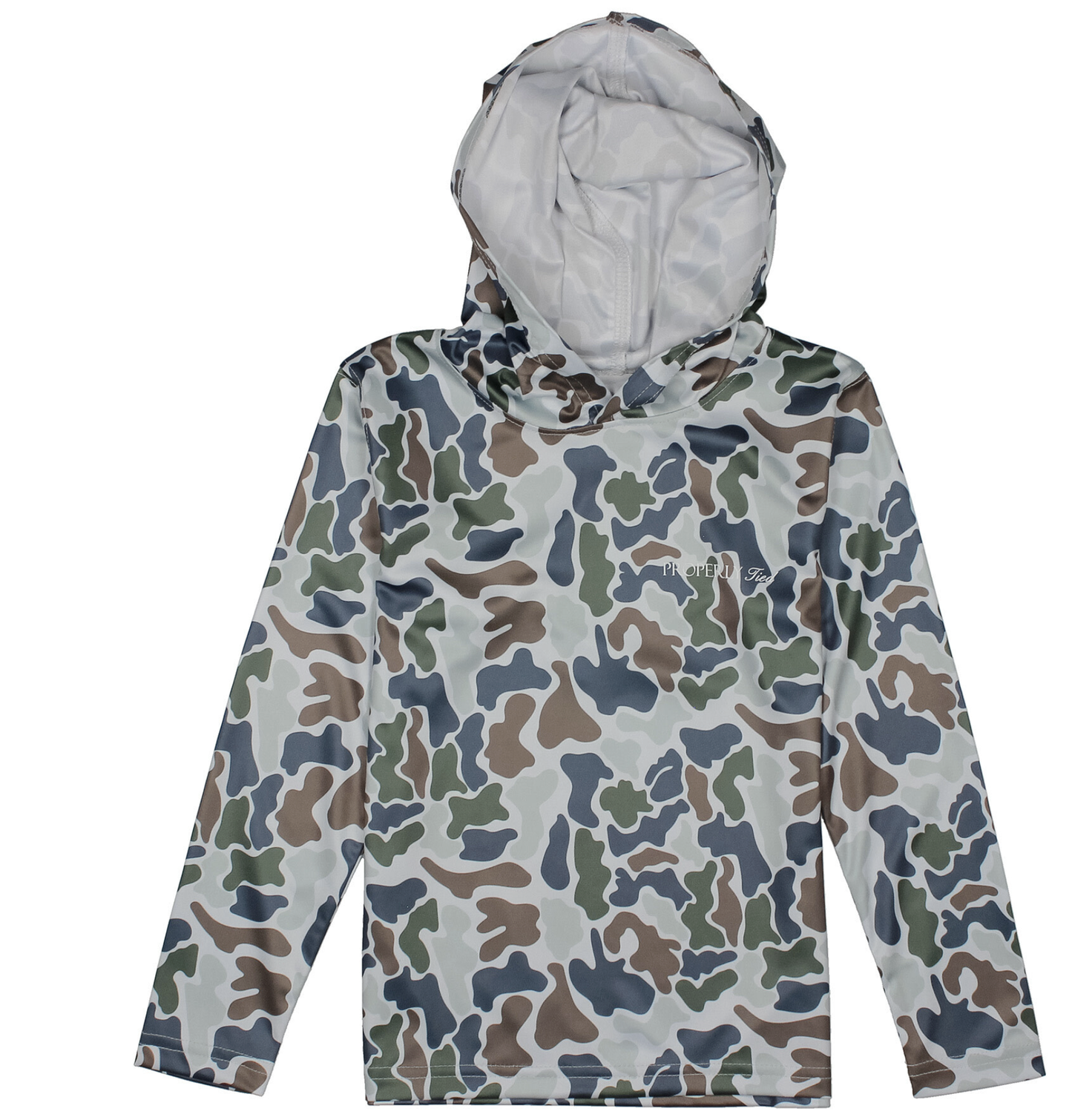 Properly Tied Sportsman Performance Hoodie Terra Camo