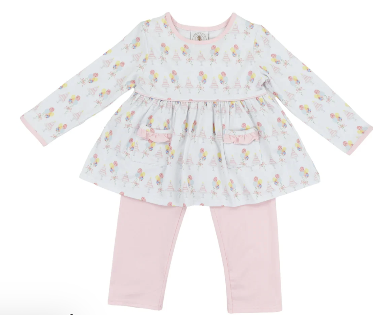 Cypress Row Birthday Girls Legging Set