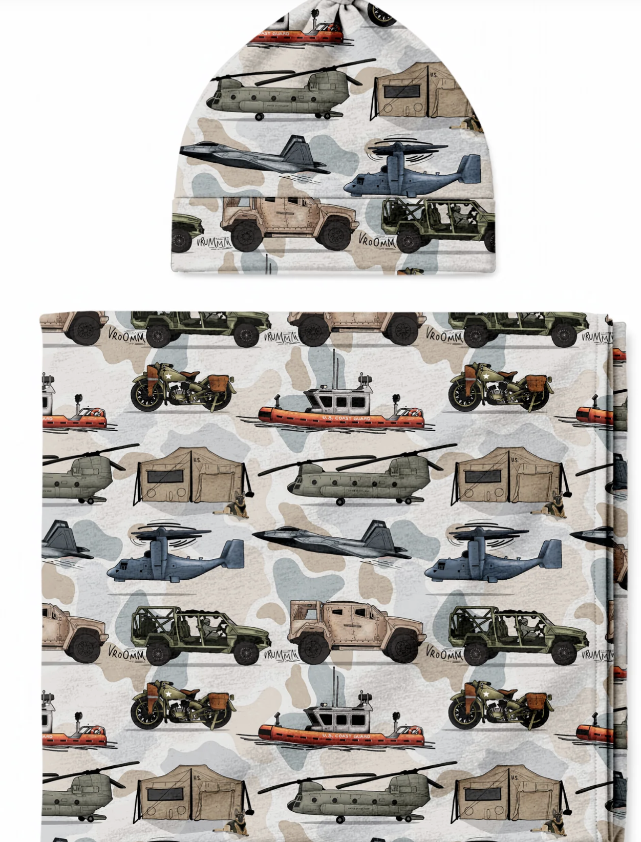 Fletch The Brave Swaddle Set