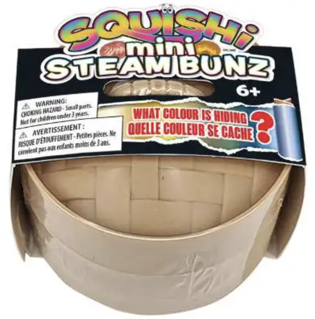Incredible Novelties Squishi Mini Steam Bunz